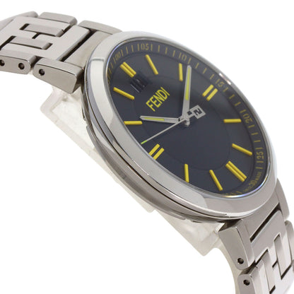 FENDI Forever Date Watches Stainless Steel/Stainless Steel mens