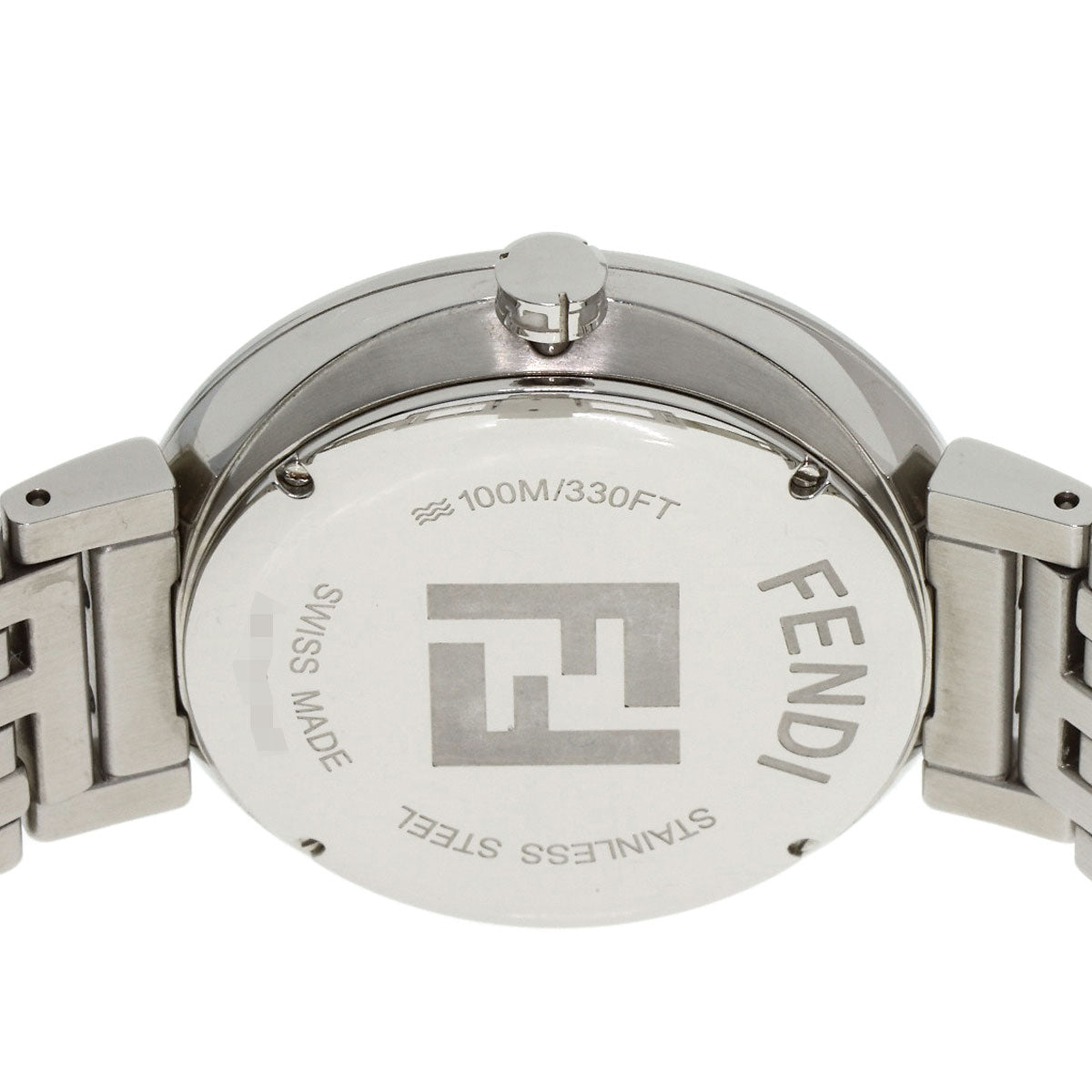 FENDI Forever Date Watches Stainless Steel/Stainless Steel mens