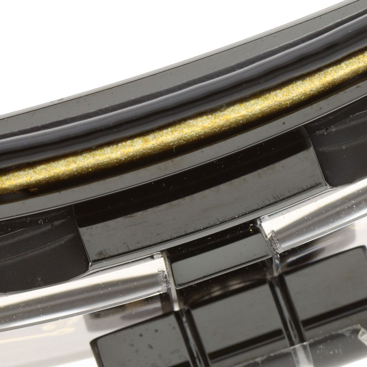 CHANEL Code Coco Cyber Gold 1P Diamond Watches H7945 Stainless Steel/Leather Ladies