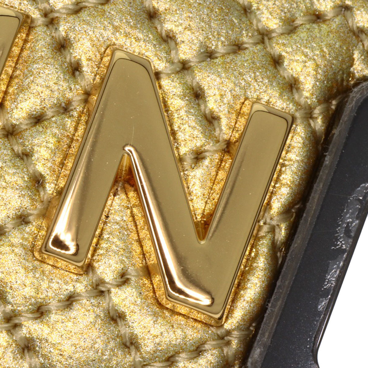 CHANEL Code Coco Cyber Gold 1P Diamond Watches H7945 Stainless Steel/Leather Ladies