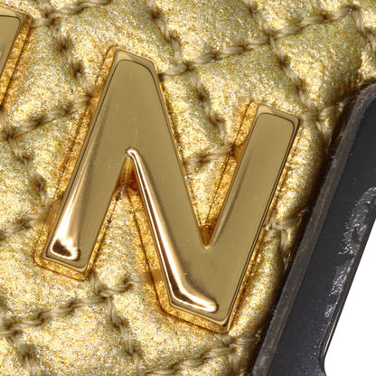 CHANEL Code Coco Cyber Gold 1P Diamond Watches H7945 Stainless Steel/Leather Ladies