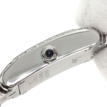 CARTIER Tank Française SM After Diamond Watches W51008Q3 Stainless Steel/Stainless Steel Ladies