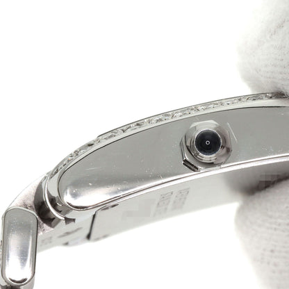 CARTIER Tank Française SM After Diamond Watches W51008Q3 Stainless Steel/Stainless Steel Ladies