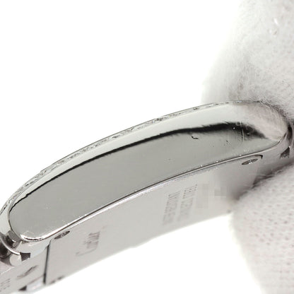 CARTIER Tank Française SM After Diamond Watches W51008Q3 Stainless Steel/Stainless Steel Ladies