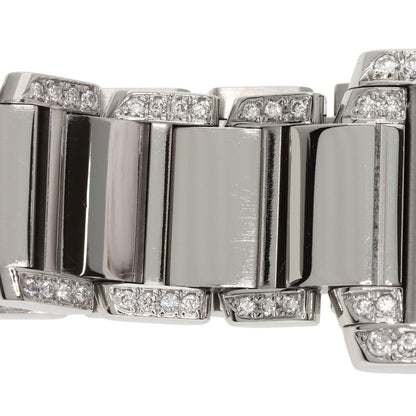 CARTIER Tank Française SM After Diamond Watches W51008Q3 Stainless Steel/Stainless Steel Ladies