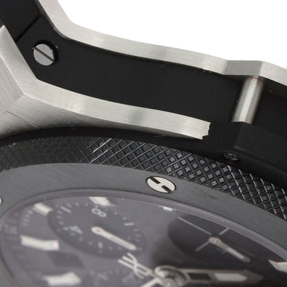 HUBLOT Big Bang Evolution Steel Ceramic Watches 301.SM.1770.RX Stainless Steel/Rubber x leather mens