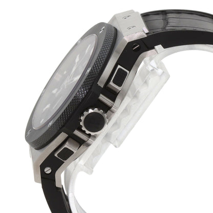 HUBLOT Big Bang Evolution Steel Ceramic Watches 301.SM.1770.RX Stainless Steel/Rubber x leather mens