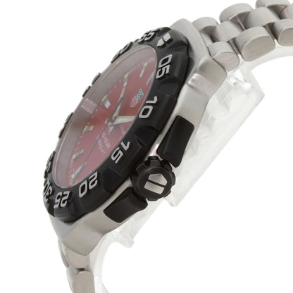 TAG HEUER FORMULA1 Date Watches WAH1112 Stainless Steel/Stainless Steel mens