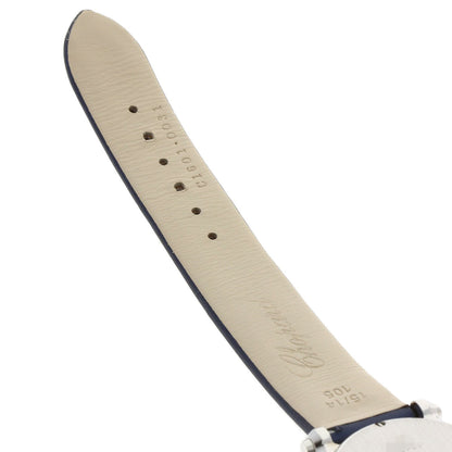 Chopard Happy Sports 3P Diamond Watches 27/8509 Stainless Steel/Satin x Leather Ladies