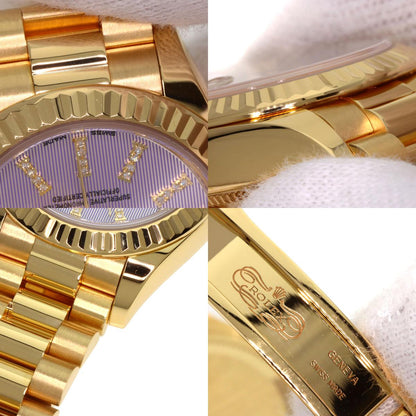 ROLEX Datejust Lilac Tapestry Diamond Index Watches 279178G K18 Yellow Gold/18K Yellow Gold Ladies