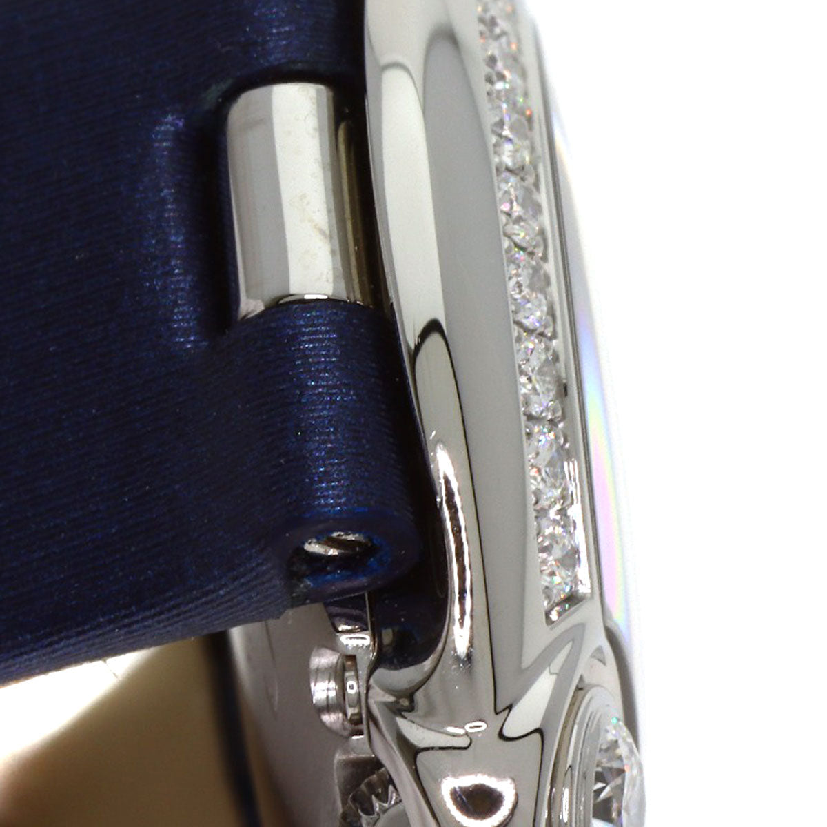 CARTIER Ballon Blanc 1" Watches W4BL0002 Stainless Steel/Leather Ladies