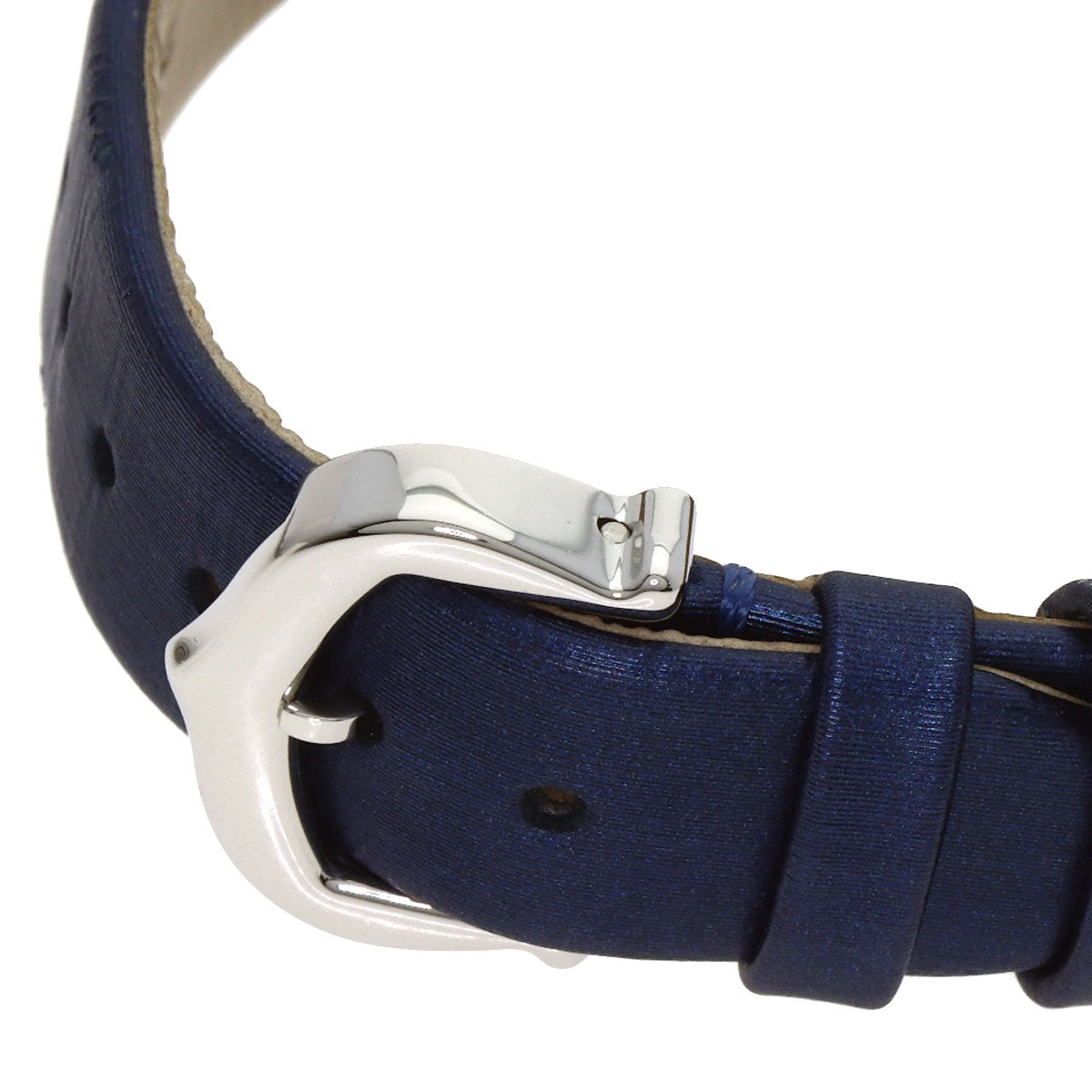 CARTIER Ballon Blanc 1" Watches W4BL0002 Stainless Steel/Leather Ladies