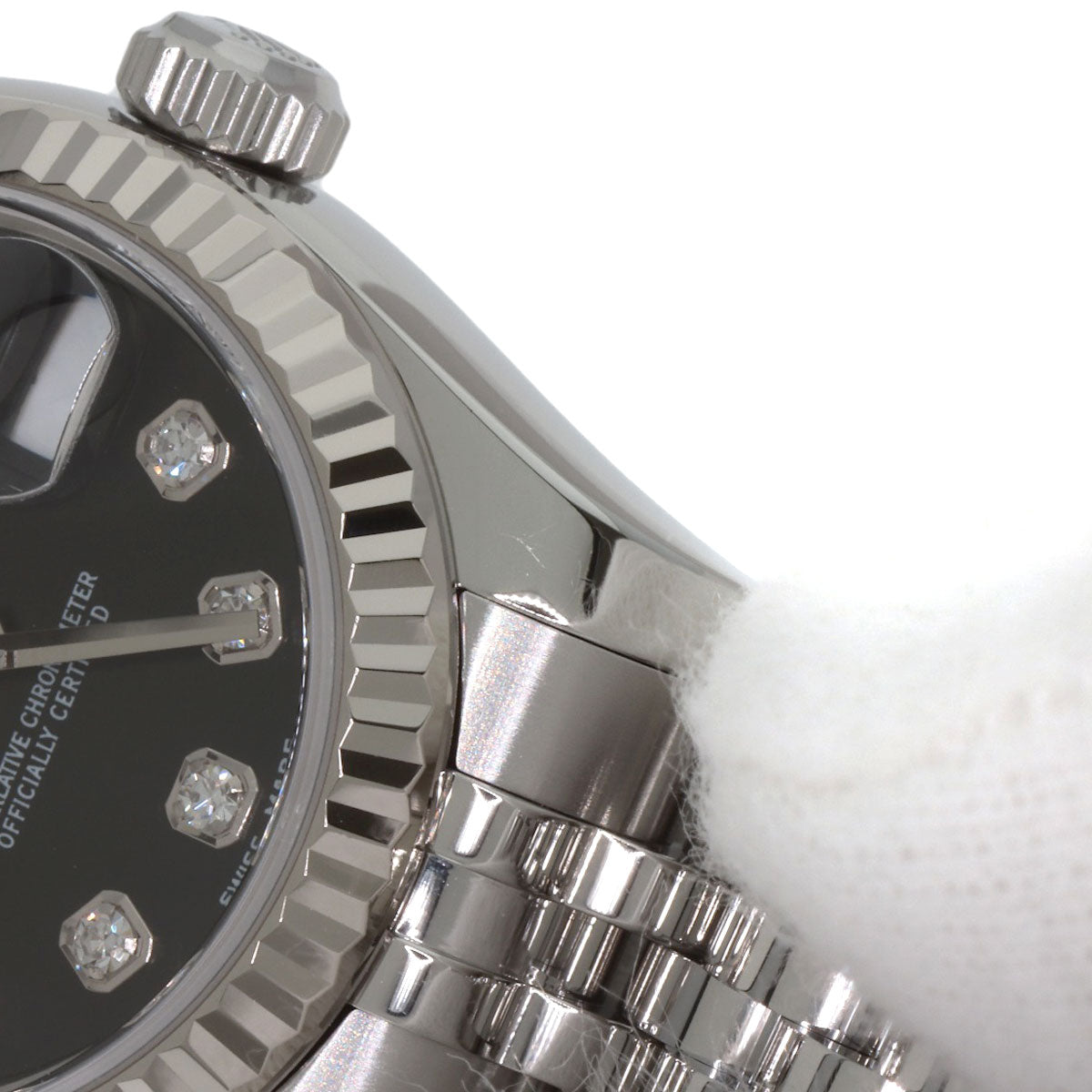 ROLEX DATEJUST 10P Diamond Watches 179174G Stainless Steel/Stainless Steel Ladies
