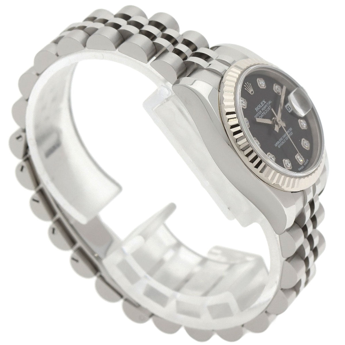 ROLEX DATEJUST 10P Diamond Watches 179174G Stainless Steel/Stainless Steel Ladies