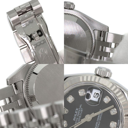 ROLEX DATEJUST 10P Diamond Watches 179174G Stainless Steel/Stainless Steel Ladies