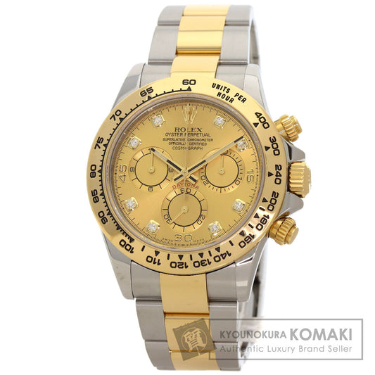 ROLEX Cosmograph Daytona Watches 116503G Stainless Steel/SSxK18YG mens
