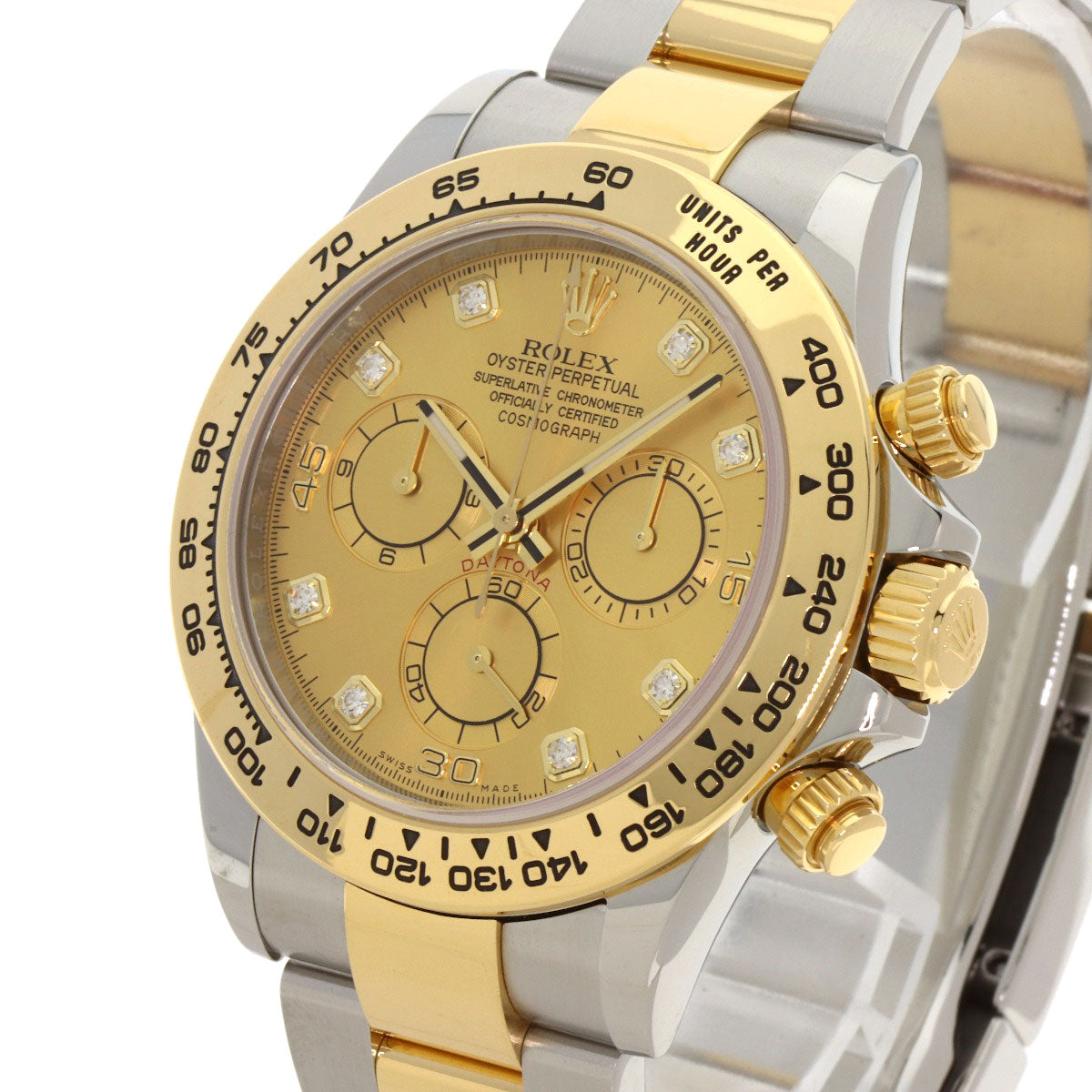 ROLEX Cosmograph Daytona Watches 116503G Stainless Steel/SSxK18YG mens