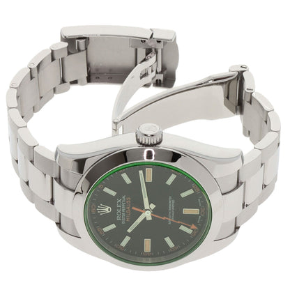 ROLEX Milgauss Watches 116400GV Stainless Steel/Stainless Steel mens