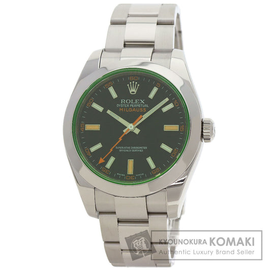 ROLEX Milgauss Watches 116400GV Stainless Steel/Stainless Steel mens