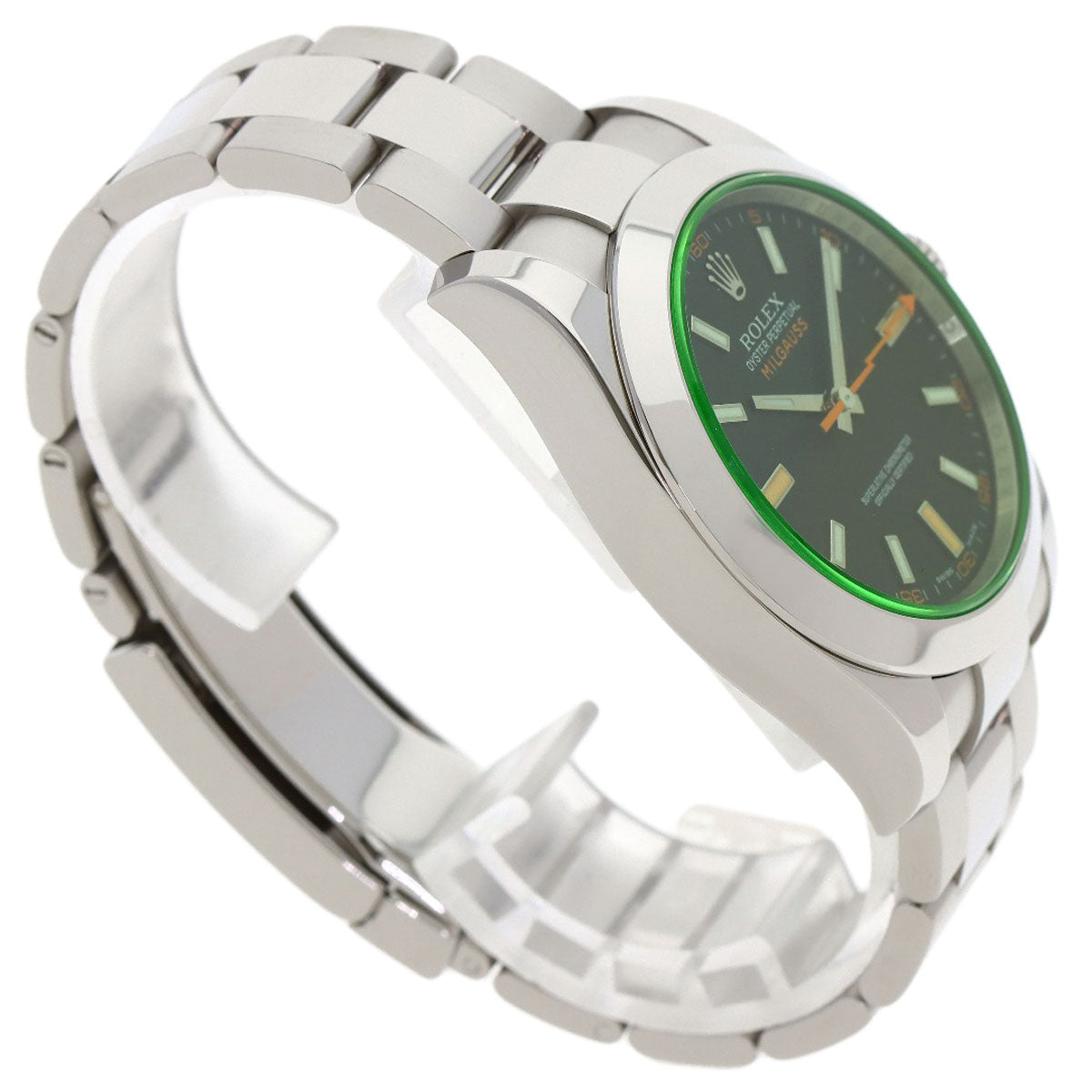 ROLEX Milgauss Watches 116400GV Stainless Steel/Stainless Steel mens