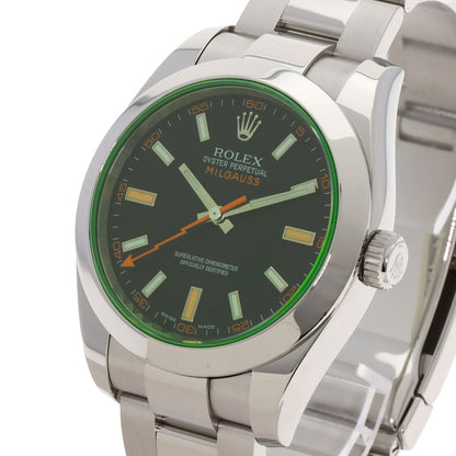 ROLEX Milgauss Watches 116400GV Stainless Steel/Stainless Steel mens