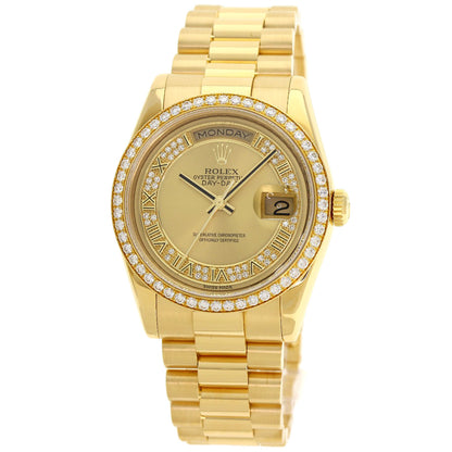 ROLEX Day date Watches 118348 K18 Yellow Gold/18K Yellow Gold mens
