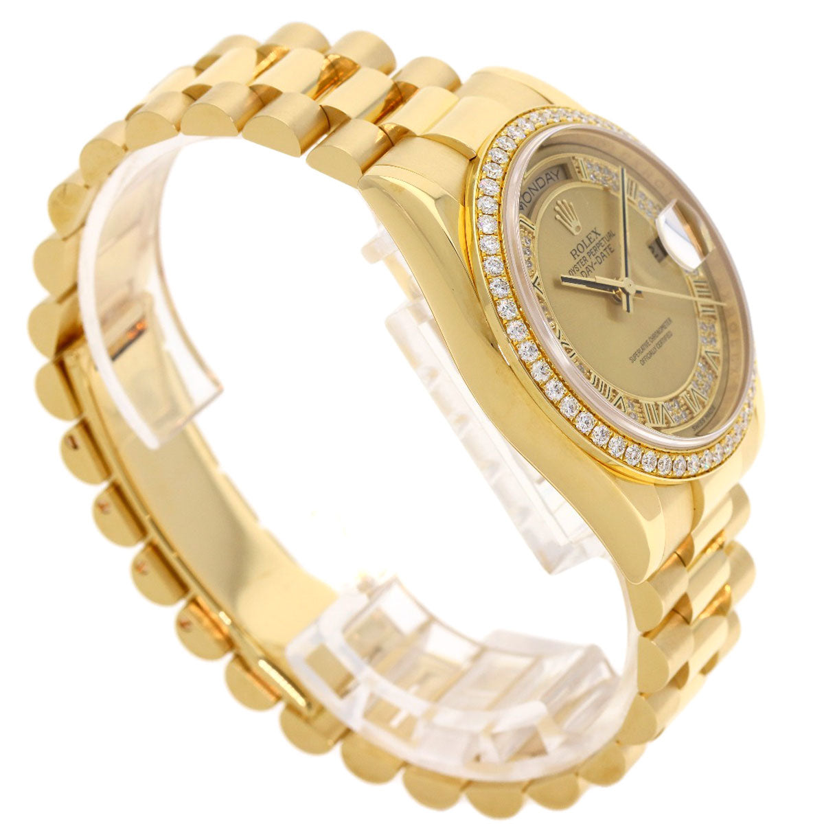 ROLEX Day date Watches 118348 K18 Yellow Gold/18K Yellow Gold mens