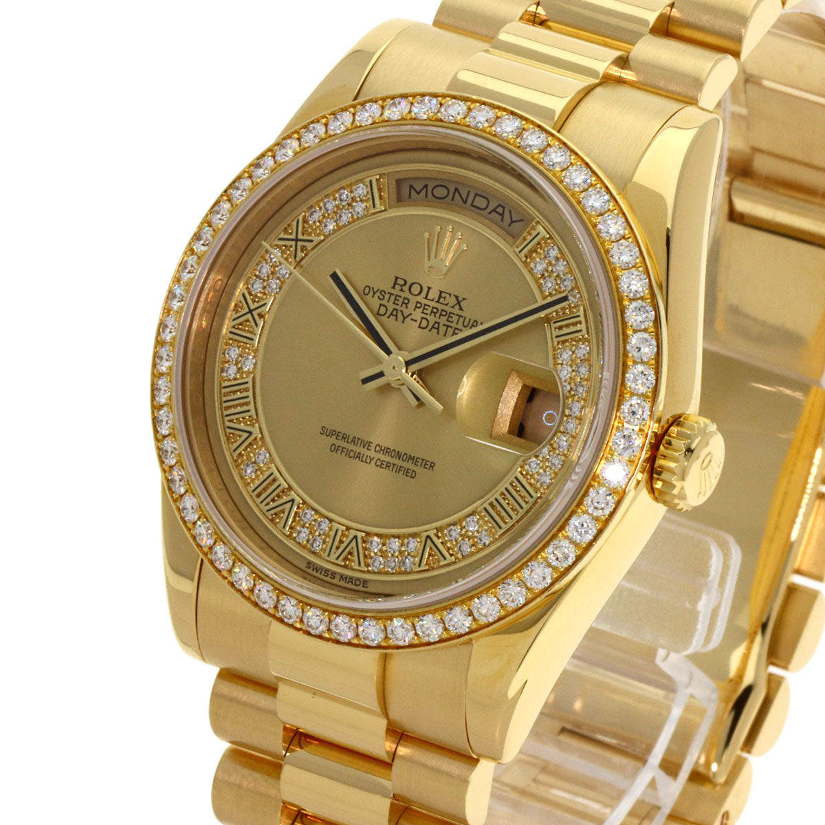 ROLEX Day date Watches 118348 K18 Yellow Gold/18K Yellow Gold mens
