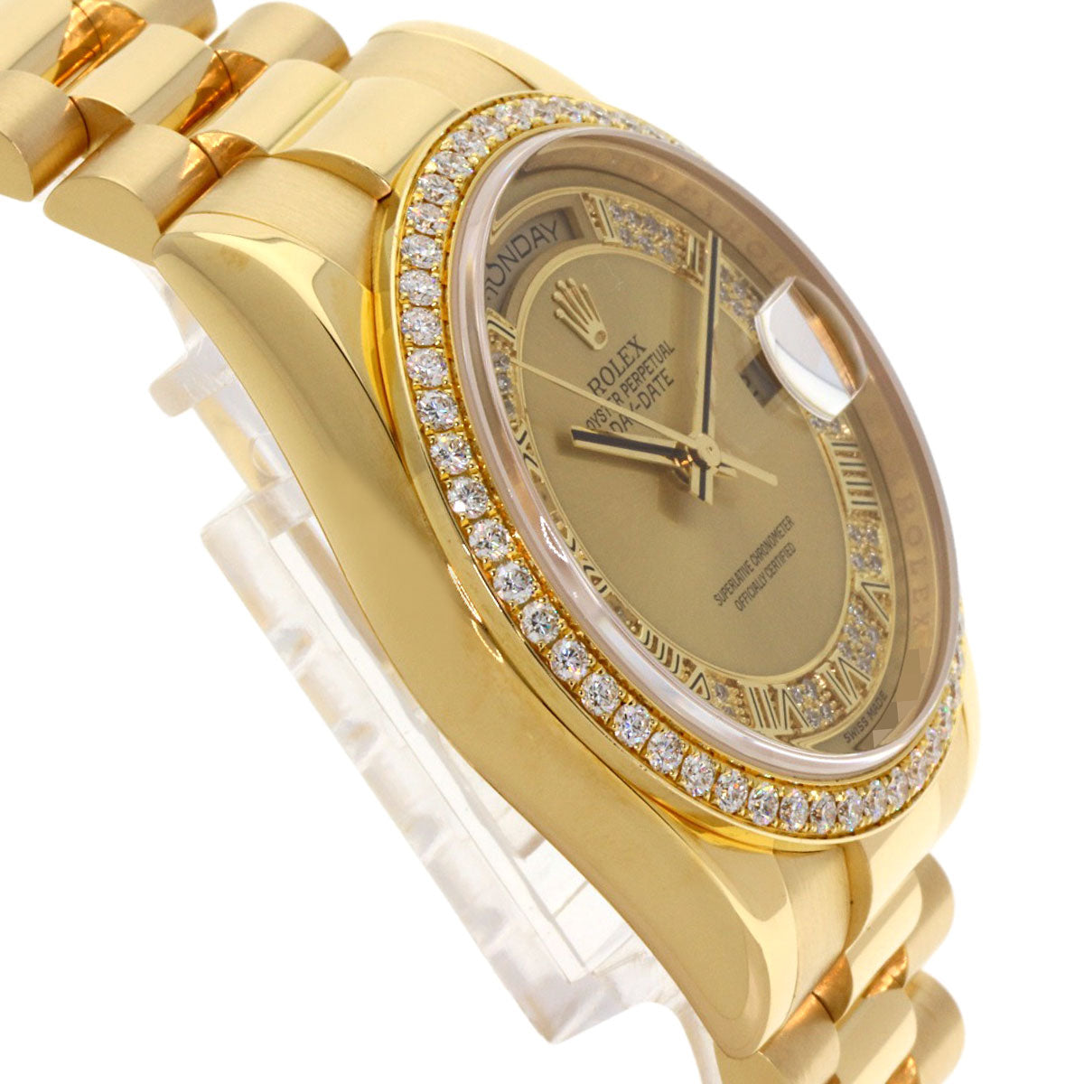 ROLEX Day date Watches 118348 K18 Yellow Gold/18K Yellow Gold mens