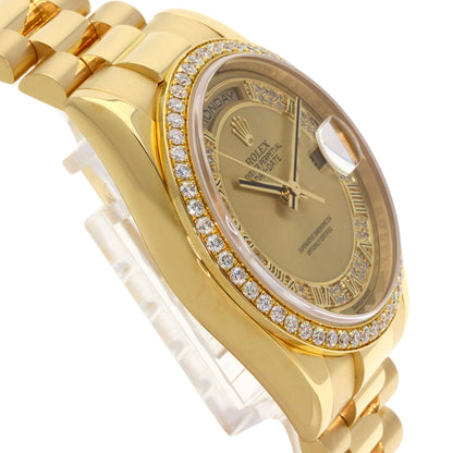ROLEX Day date Watches 118348 K18 Yellow Gold/18K Yellow Gold mens