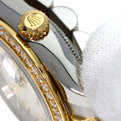 ROLEX Datejust Bezel 10P Diamond Watches 179383G Stainless Steel/SSxK18YG Ladies