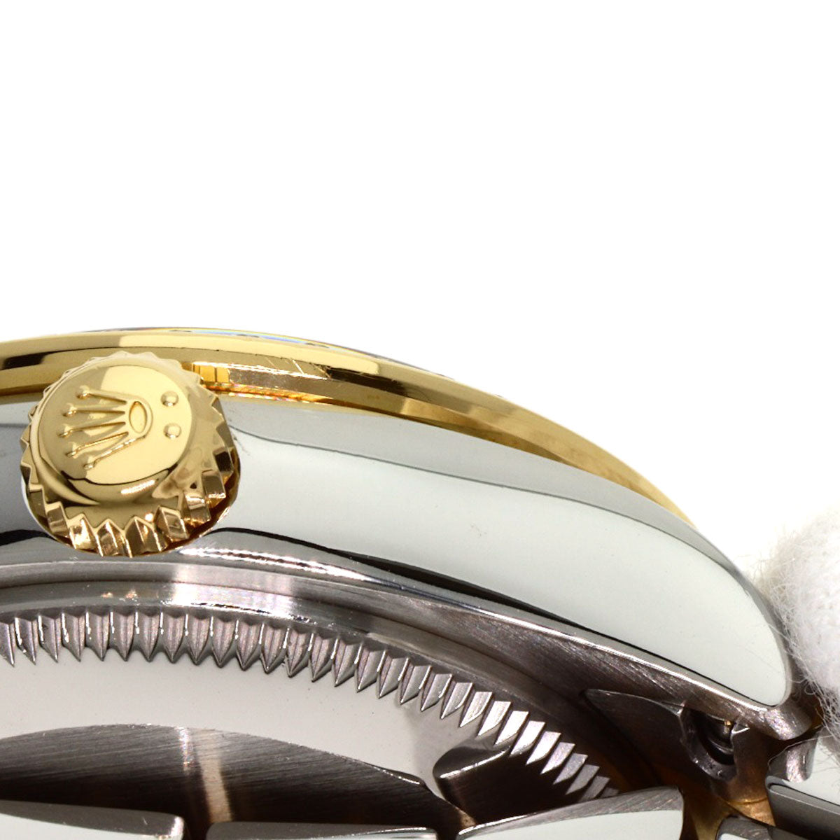 ROLEX Datejust Bezel 10P Diamond Watches 179383G Stainless Steel/SSxK18YG Ladies