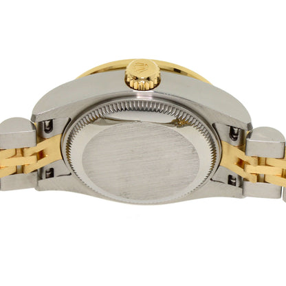 ROLEX Datejust Bezel 10P Diamond Watches 179383G Stainless Steel/SSxK18YG Ladies