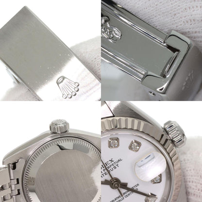 ROLEX DATEJUST 10P Diamond Watches 79174G Stainless Steel/Stainless Steel Ladies