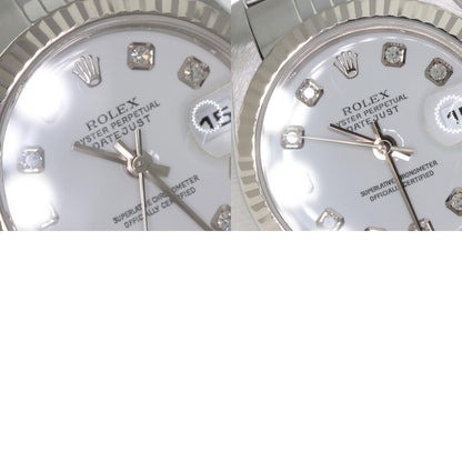 ROLEX DATEJUST 10P Diamond Watches 79174G Stainless Steel/Stainless Steel Ladies