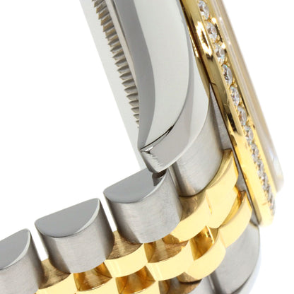 ROLEX Datejust 10P Bezel Diamond Watches 116243G Stainless Steel/SSxK18YG mens