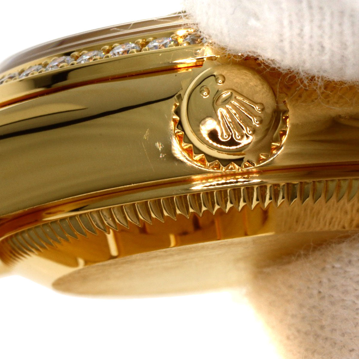 ROLEX DATEJUST 10P BezelDiamond Watches 179138G K18 Yellow Gold/18K Yellow Gold Ladies