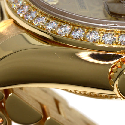ROLEX DATEJUST 10P BezelDiamond Watches 179138G K18 Yellow Gold/18K Yellow Gold Ladies