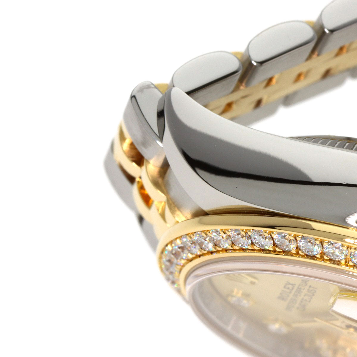 ROLEX Datejust Star IX Bezel Diamond Watches 279383RBR Stainless Steel/SSxK18YG Ladies