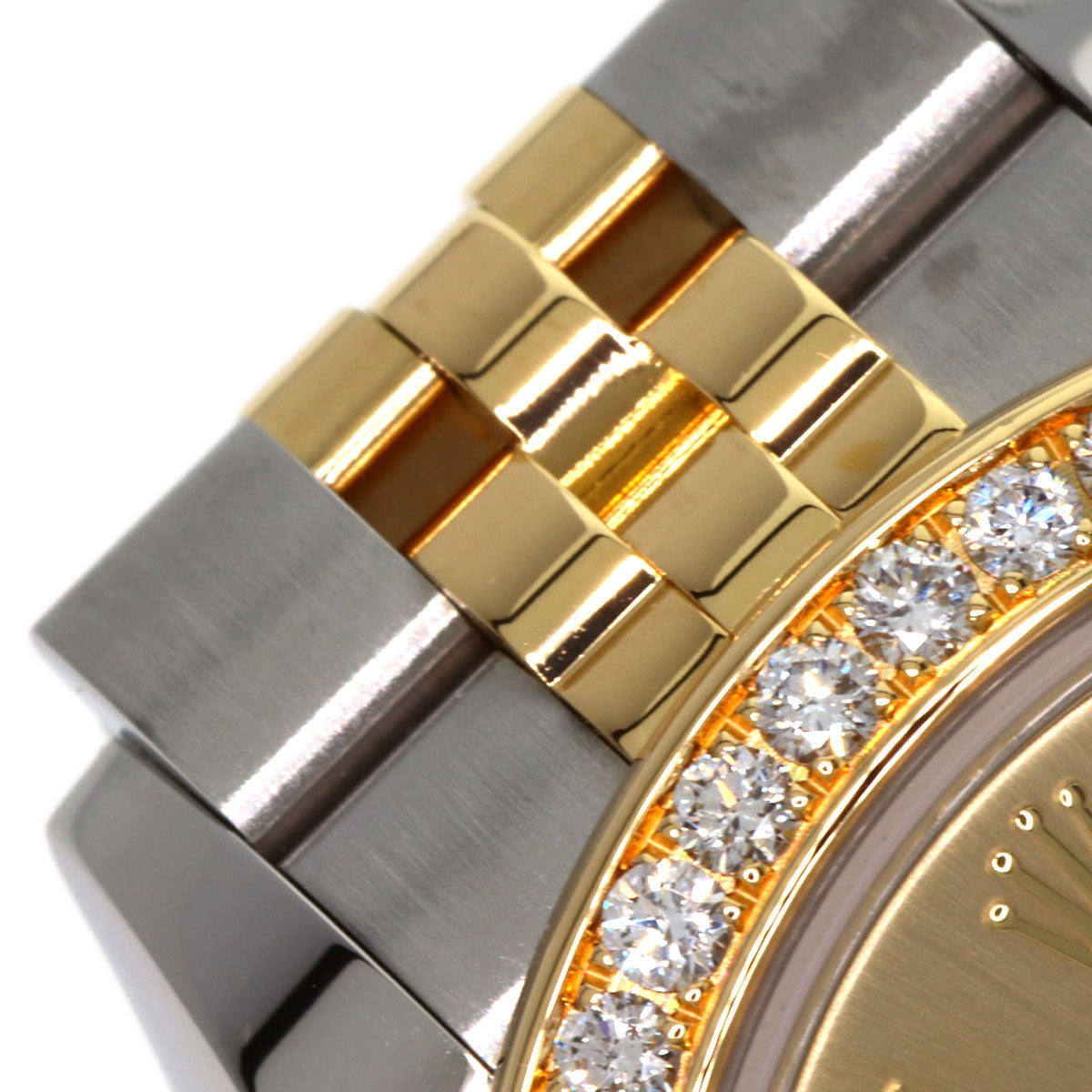 ROLEX Datejust Star IX Bezel Diamond Watches 279383RBR Stainless Steel/SSxK18YG Ladies