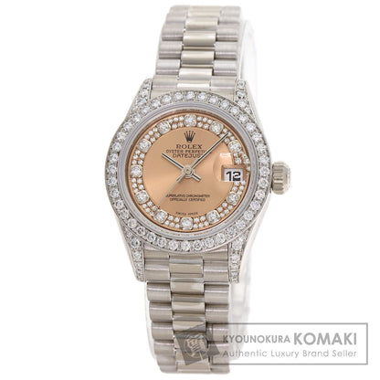 ROLEX Datejust Diamond Watches 69159 K18 White Gold/K18 White Gold Ladies