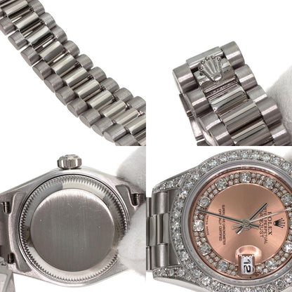 ROLEX Datejust Diamond Watches 69159 K18 White Gold/K18 White Gold Ladies