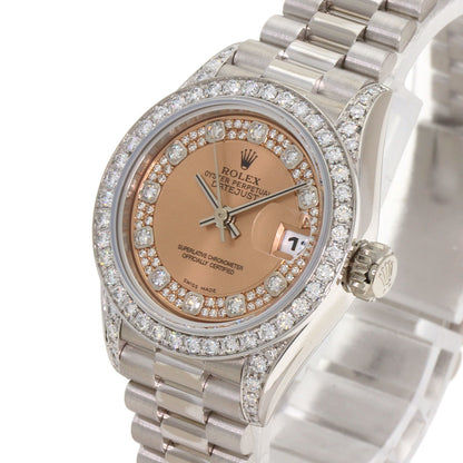 ROLEX Datejust Diamond Watches 69159 K18 White Gold/K18 White Gold Ladies