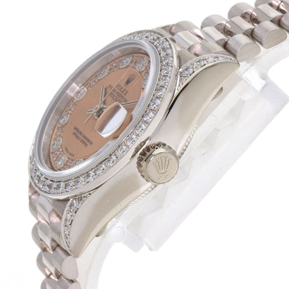 ROLEX Datejust Diamond Watches 69159 K18 White Gold/K18 White Gold Ladies