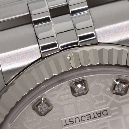 ROLEX DATEJUST 10P Diamond Watches 116234G Stainless Steel/Stainless Steel mens