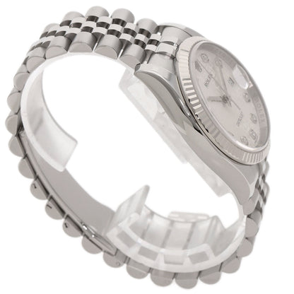 ROLEX DATEJUST 10P Diamond Watches 116234G Stainless Steel/Stainless Steel mens