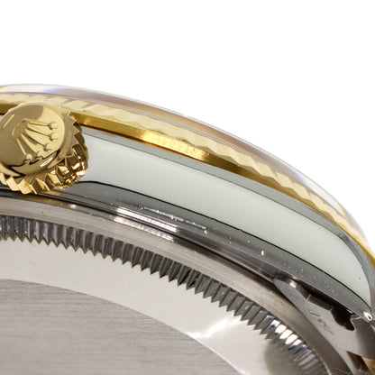 ROLEX DATEJUST 10P Diamond Watches 16233G Stainless Steel/SSxK18YG mens