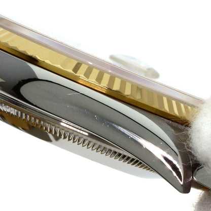 ROLEX DATEJUST 10P Diamond Watches 16233G Stainless Steel/SSxK18YG mens