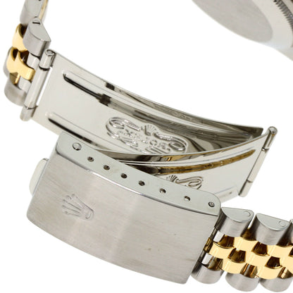 ROLEX DATEJUST 10P Diamond Watches 16233G Stainless Steel/SSxK18YG mens