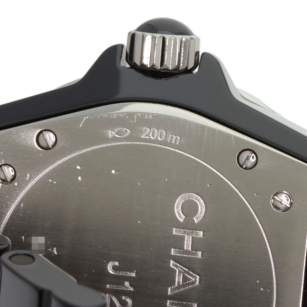 CHANEL J12 1.5 "Intense Black Watches H3829 Ceramic/Ceramic mens